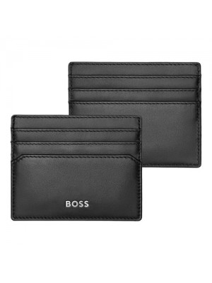 Кожен визитник Classic Smooth Black